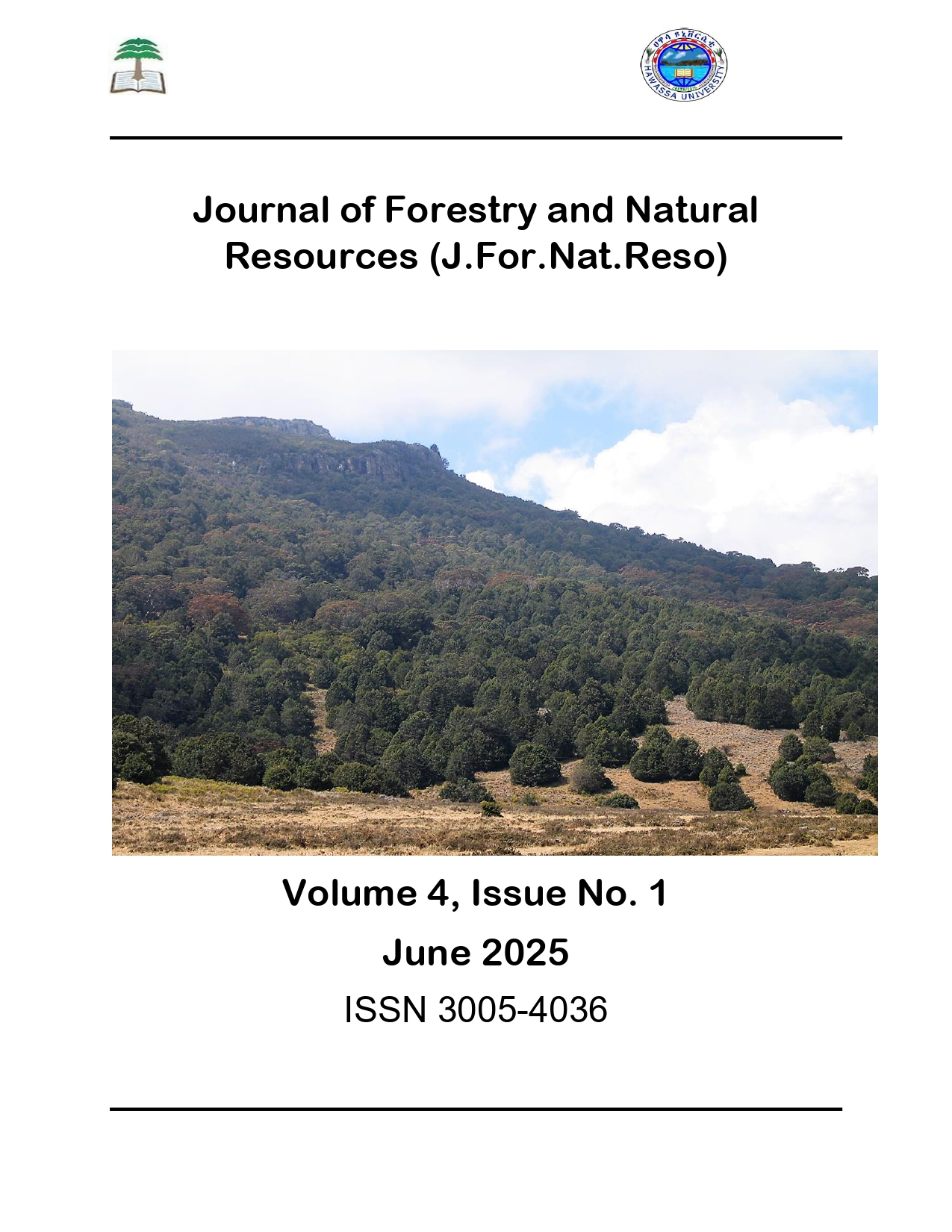 View Vol. 4 No. 1 (2025): Journal of Forestry and Natural Resources
