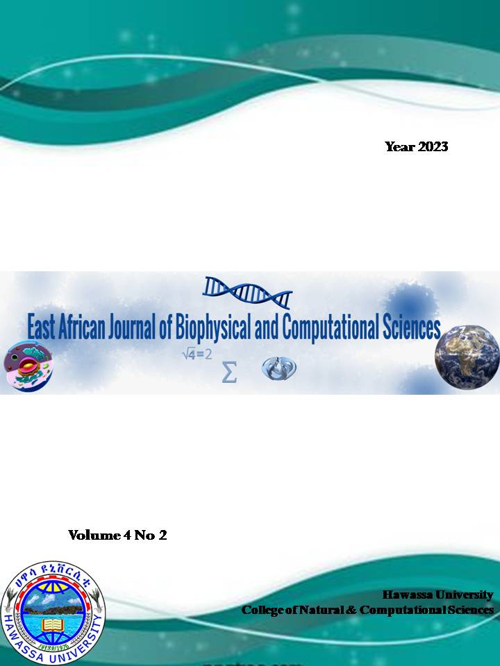 					View Vol. 4 No. 2 (2023): East Afr. J. Biophys. Comput. Sci.
				
