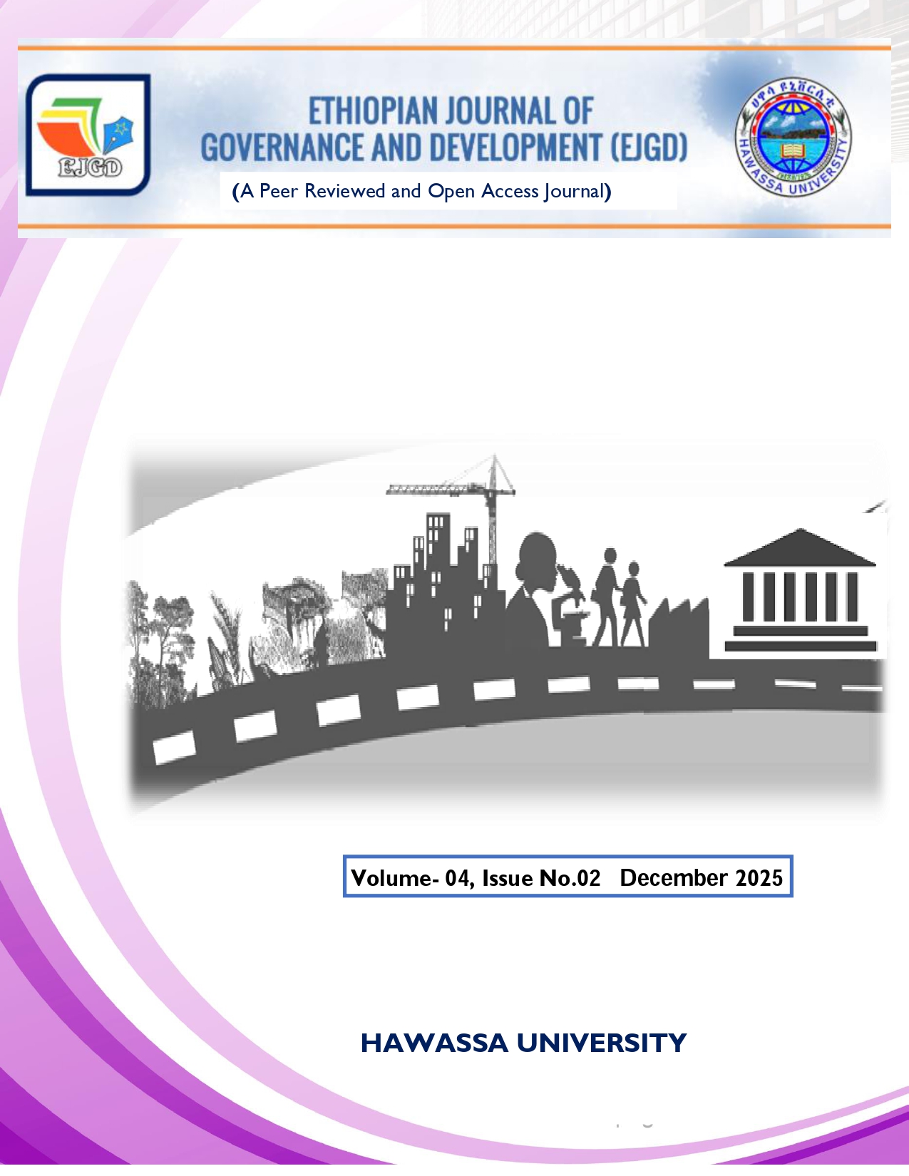 					View Vol. 4 No. 2 (2025): Ethiopian Journal of Governance and Development (EJGD)
				